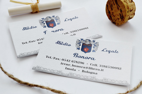 Business Card Design | Studio Legale Bonora